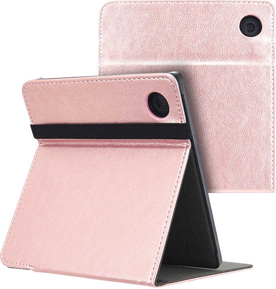 iMoshion Ereader Cover / Hoesje Geschikt voor Kobo Libra Colour - iMoshion Stand Flipcase - Rosé goud van iMoshion