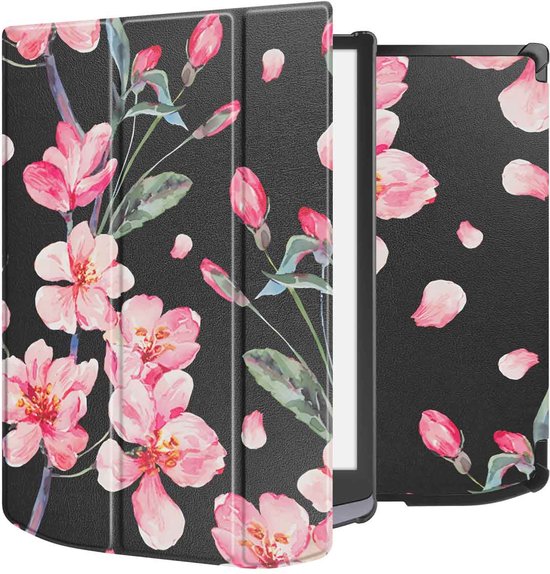 imoshion Ereader Cover / Hoesje - Geschikt voor Pocketbook InkPad X Pro - imoshion Design Trifold hard case sleepcover - Blossom van iMoshion