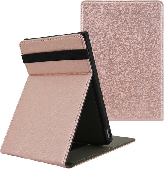 imoshion Ereader Cover / Hoesje Geschikt voor Vivlio Light HD / Vivlio Light / Pocketbook Verse / Pocketbook Verse Pro - imoshion Stand Flipcase - Rosé goud van iMoshion