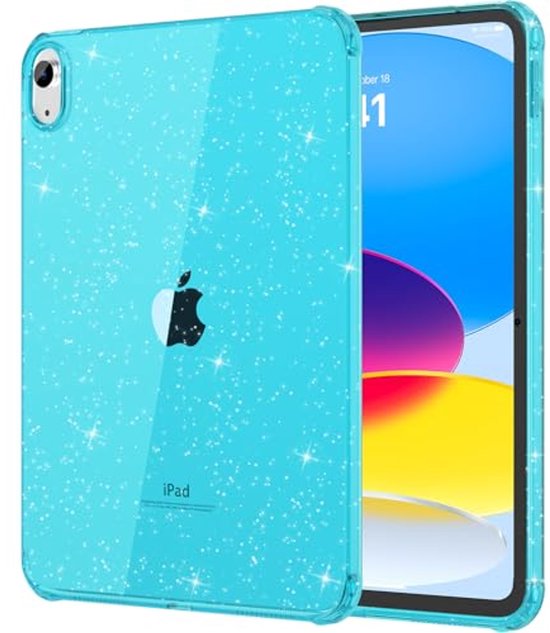 iPad 11 inch en 10.9 inch Clear Case - Lichtgewicht, Soft TPU, Anti-kras en Schokbestendig van Merkloos