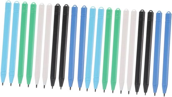 Jojofuny 20 Stuks schrijfbord tablet pen stylus pen elektronische schilderpen tablet-pen LCD-schrijfpen styluspen voor touchscreen styluspennen voor touchscreens lcd-tekentabletpen plastic
