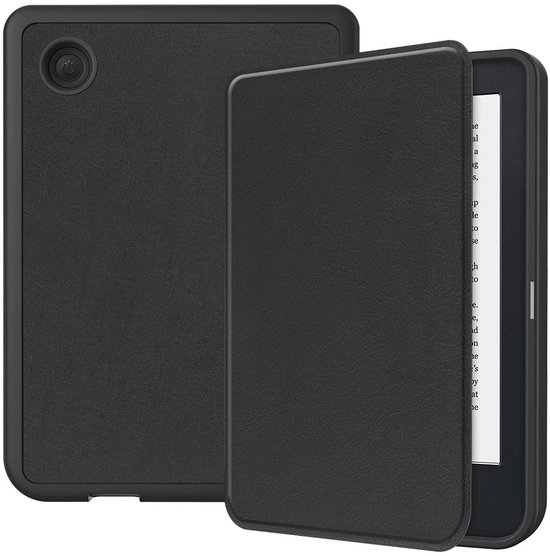 Just in Case hoes geschikt voor Kobo Clara 2E - E-reader Folio Hoes - Zwart