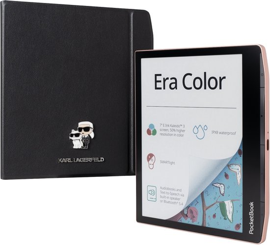 Karl Lagerfeld Bundel - PocketBook Era Color e-reader met hoesje - Sunset Copper van PocketBook