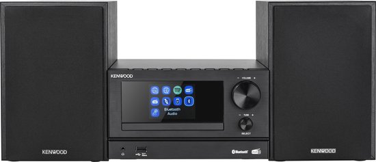Kenwood M-7000S - Smart Wifi Micro Systeem  - Zwart van Kenwood