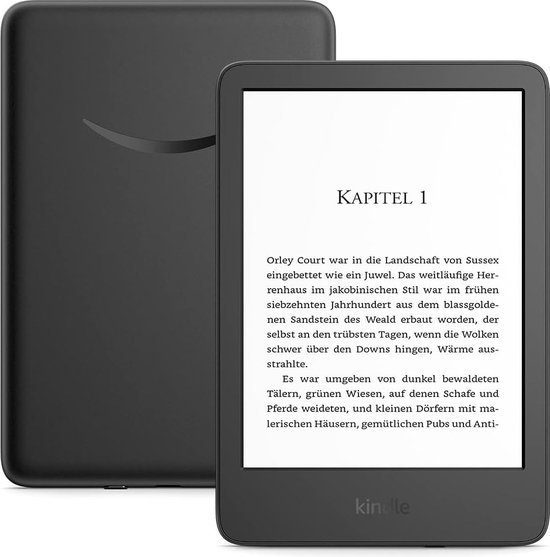 Kibus E-reader - 6inch - 16GB - E-book - Touch - Hoge Resolutie - USB-C - Lichtgewicht - ereader - e reader van Kibus