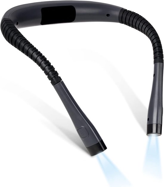 Killogood Neck reading light – 3 kleuren 3 helderheden grijs van Merkloos