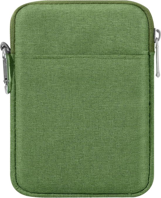 Kindle Sleeve Bag - Protective Nylon Cover - Compatible with Kindle Paperwhite 2021 - Fire 7 2022 - All-New Kindle/Kids (11th Generation) - 2022 Kindle Oasis - E-Reader - Grass Green van Kindle