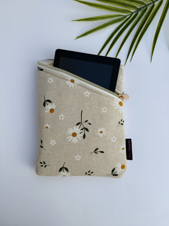 Kleurkoorts E-reader sleeve - Madelief - Geschikt voor Kobo Clara & Nia