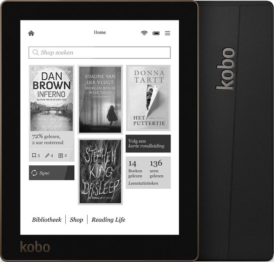 Kobo Aura Black/Black van Merkloos