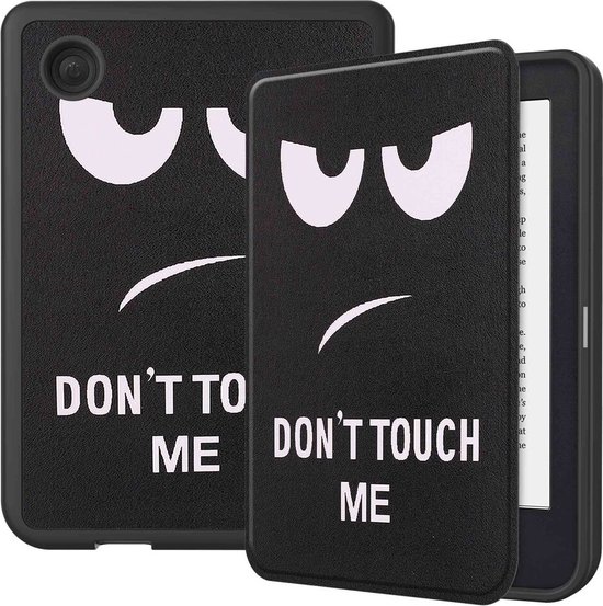 Kobo Clara 2E Hoes Book Case met Don't Touch Print van Kobo