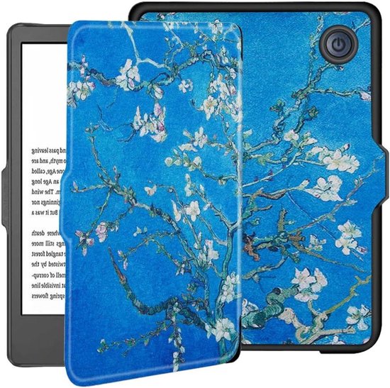 Kobo Clara 2E Hoes - E-reader Cover - Bescherming E-reader - Automatisch Aan/Uit - 6 inch - Van Gogh Amandelbloesem