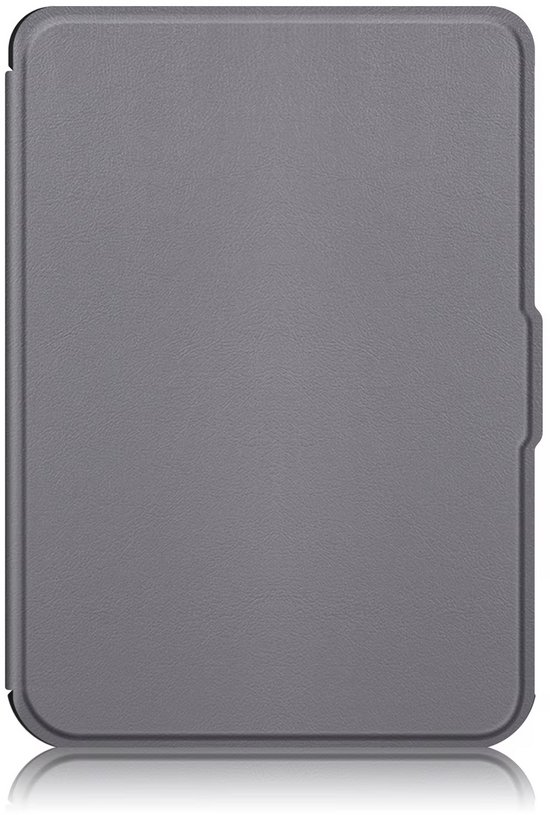 Kobo Clara Colour / BW Hoes voor eReader - Basic SleepCover - Grijs - Slaapfunctie van Merkloos