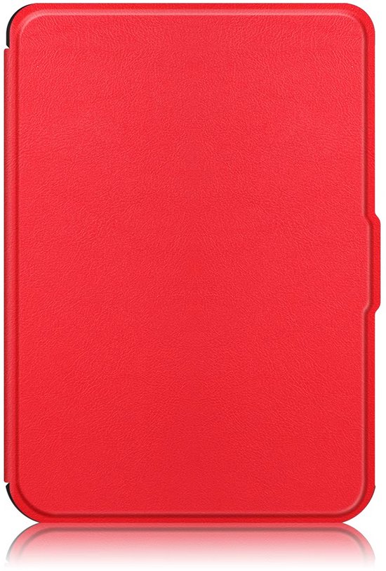 Kobo Clara Colour / BW Hoes voor eReader - Basic SleepCover - Rood - Slaapfunctie van Merkloos