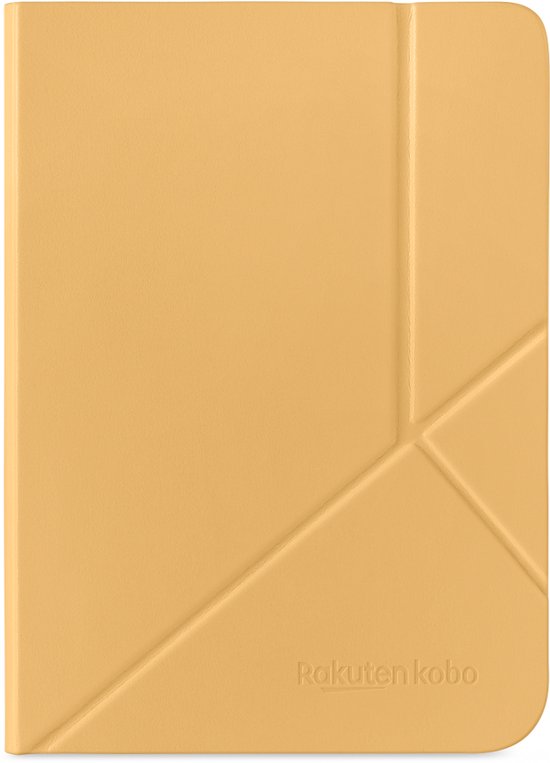 Kobo Clara Colour / BW Hoes voor eReader - SleepCover - Geel - Ingebouwde standaard van Kobo