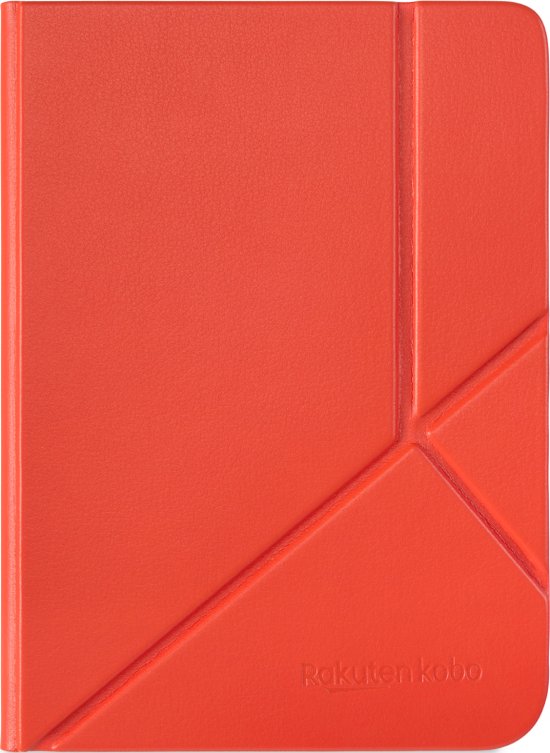 Kobo Clara Colour / BW Hoes voor eReader - SleepCover - Rood - Ingebouwde standaard van Kobo