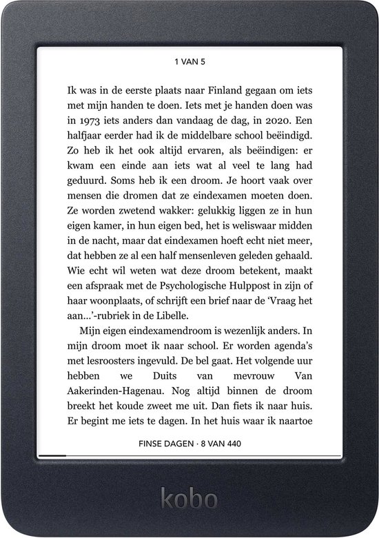 Kobo e-reader Nia Refurbished - 6 inch - HD e-ink scherm - 8GB van Merkloos