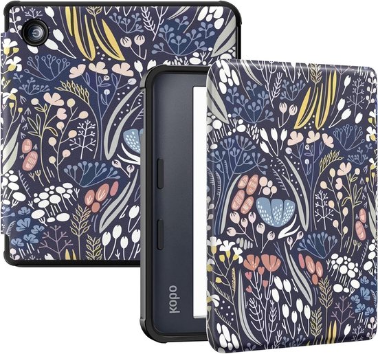 Kobo Libra Colour Hoes - E-reader Cover - Bescherming E-reader - Automatische Slaap/Waakfunctie - 7 inch - Nachtblauw van Kobo