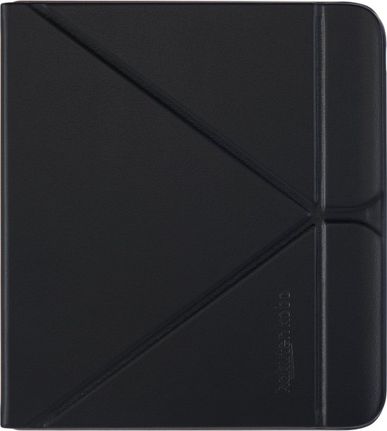 Kobo Libra Colour Hoes voor eReader - SleepCover - Zwart - Ingebouwde standaard van Kobo