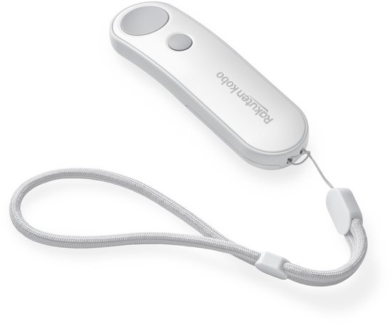 Kobo Remote - afstandsbediening voor Kobo eReader - 2 knoppen - Bluetooth - Wit van Merkloos