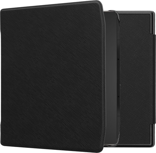 kwmobile e-reader hoesje geschikt voor Pocketbook Era / Era Color hoes - E reader flip case met magnetische sluiting - Ereader cover in zwart