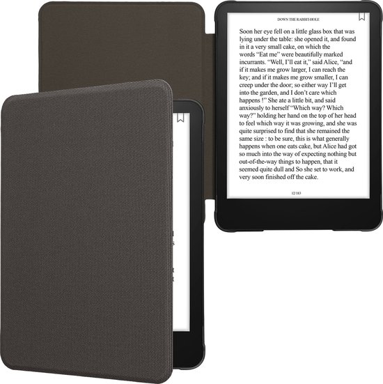 kwmobile Hoesje geschikt voor Amazon Kindle Paperwhite (2024)/Colorsoft - Nylon eReader case geschikt voor Amazon Kindle Paperwhite (2024)/Colorsoft