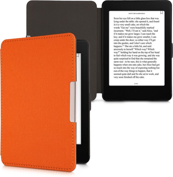 kwmobile Hoesje geschikt voor Amazon Kindle Paperwhite - Nylon eReader case voor Amazon Kindle Paperwhite van Merkloos