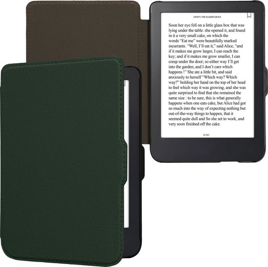 kwmobile Hoesje geschikt voor Kobo Clara 2E - Nylon eReader case geschikt voor Kobo Clara 2E van kwmobile