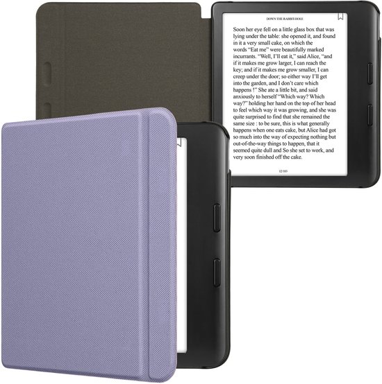 kwmobile Hoesje geschikt voor Kobo Libra Colour - Nylon eReader case geschikt voor Kobo Libra Colour van Merkloos