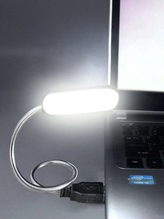 Laptop Lampje | LED Toetsenbord verlichting | USB | leeslampje van Gadgy