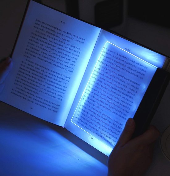LED Leeslamp met Afneembare Bladzijdeclip – Oogbescherming en Nachtlampje voor Donker Lezen van Merkloos