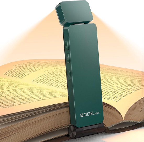 Leeslamp met 3 Kleuren en Traploos Dimmen - Perfect voor Nachtlezen van Merkloos