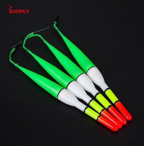 Lichtgevende Dobber ( set van 3 ) - nacht vissen - karper vissen - hengelsport - led dobber - licht dobber van Ribelli