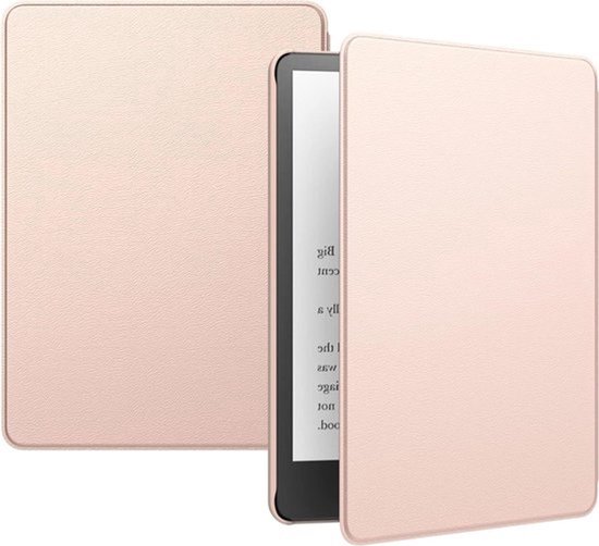 Lichtgewicht shellcover met auto wake/sleep voor Kindle Paperwhite 2021, rose gold kleur, beschermhoes voor 11e generatie e-reader met 6.8" scherm