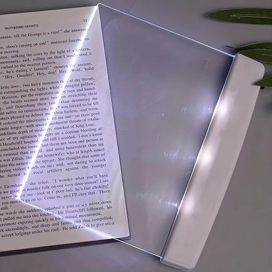 Lila Home LED Nachtzicht Leeslamp – Oogvriendelijke Verlichting voor Comfortabel Lezen in het Donker