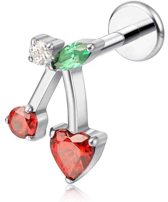 limerencia 18G Tragus Piercing, Medische Titanium Lippiercing Met 6 mm 8 mm 10 mm Staafjes, Hypoallergene Helix Piercing Oor, Labret Stud Voor Navel Tong Wenkbrauw Lip Septum Neus