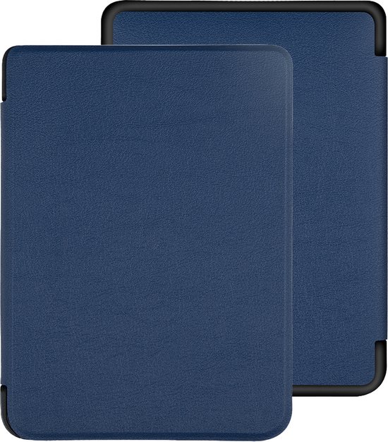 Lunso Geschikt voor Kobo Clara HD hoes (6 inch) - sleepcover - Blauw van Lunso