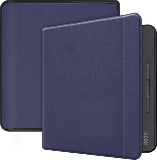 Lunso Geschikt voor Kobo Forma hoes (8 inch) - sleepcover - Blauw