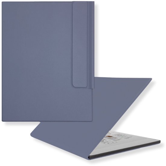 Lunso ReMarkable 2 Slim magnetisch cover PU leer hoes - Lavendel