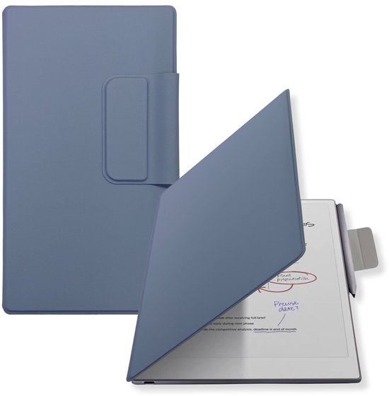 Lunso ReMarkable Paper Pro Move Slim magnetisch sleepcover PU leer hoes - Lavendel
