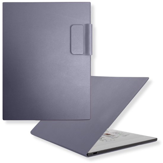 Lunso ReMarkable Paper Pro Slim magnetisch sleepcover PU leer hoes - Lavendel van Merkloos
