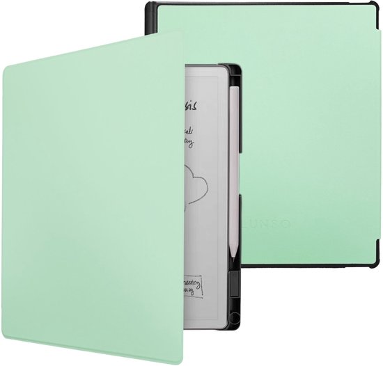 Lunso ReMarkable Paper Pure book folio cover PU leer hoes - Groen