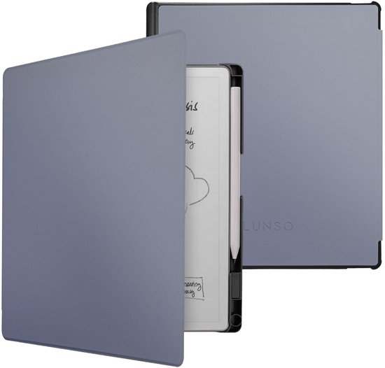 Lunso ReMarkable Paper Pure book folio cover PU leer hoes - Lavendel