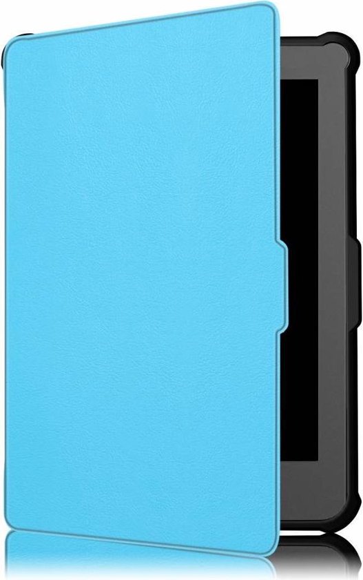 Lunso - sleepcover flip hoes - Geschikt voor Kobo Clara HD - lichtblauw van Lunso