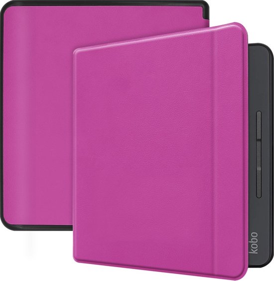 Lunso - sleepcover flip hoes - Geschikt voor Kobo Forma (8 inch) - Paars van Lunso