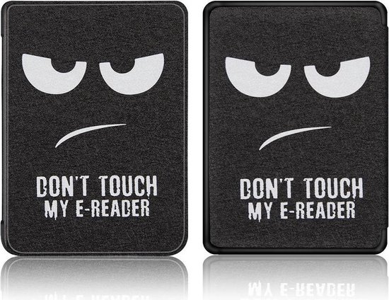 Lunso - sleepcover hoes - Geschikt voor Kindle Paperwhite 4 - Don't Touch van Lunso