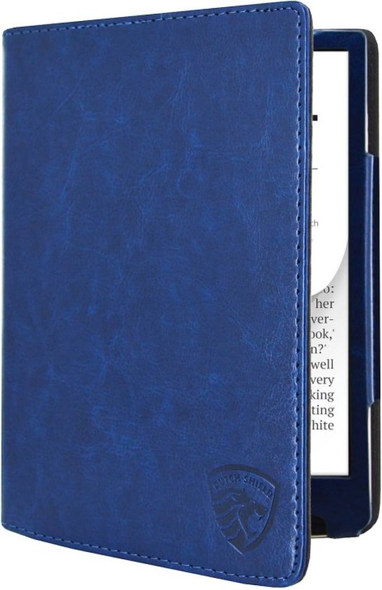 Luxe Hoes Geschikt voor Pocketbook Inkpad Color 2 - Inkpad Color 3 Beschermhoes Cover Marine Blauw van Luxe