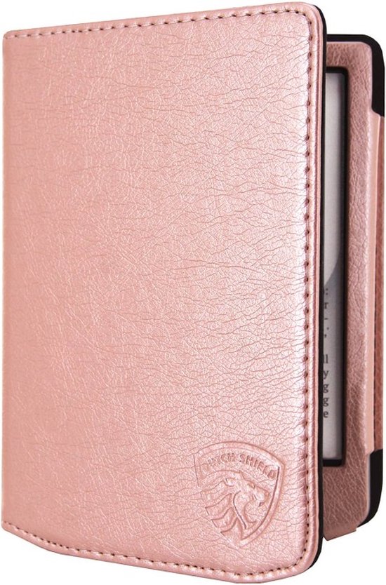 Luxe Hoesje Geschikt voor Pocketbook Verse Hoes Cover Roze Goud van Luxe