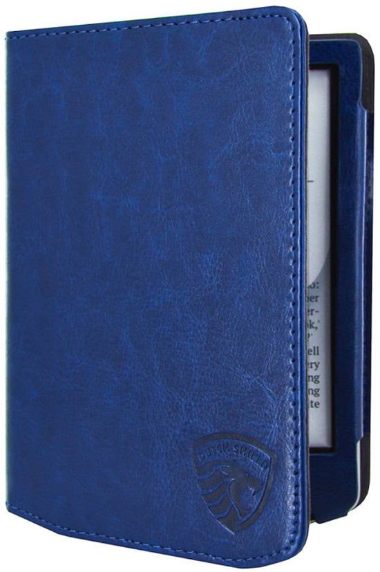 Luxe Hoesje Geschikt voor Pocketbook Verse Pro Color Hoes Cover Marine Blauw van Luxe Hoesje