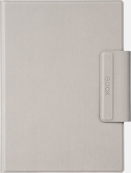 Luxe Magnetische Beschermhoes voor Boox Tab Mini - Wit (hout grijs) - met Wakeup/sleep functie van Luxe