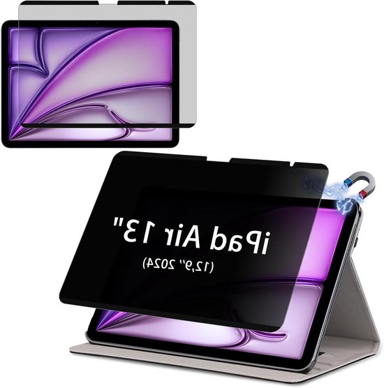 Magnetische Inkijkbescherming - Privacyfilter Anti-Spy - Bescherming Privacy - Afneembaar Anti-Blauw Licht - 13 inch - Mat van Merkloos